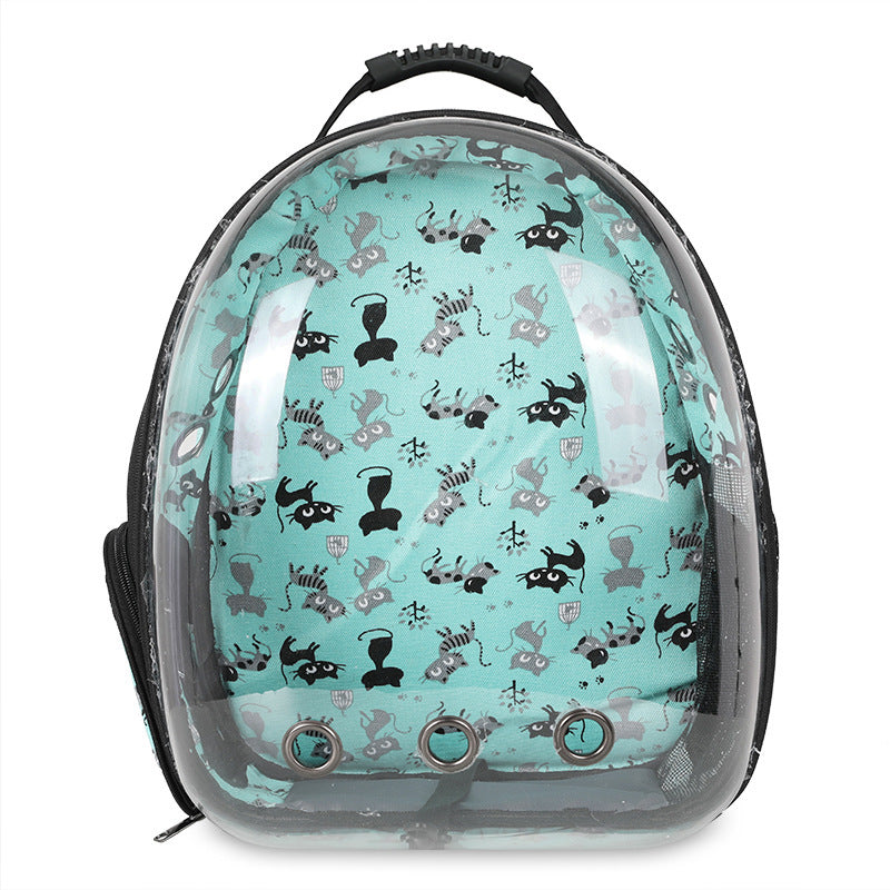 Cat and Dog Space Backpack – Large Capacity for Travel Comfort