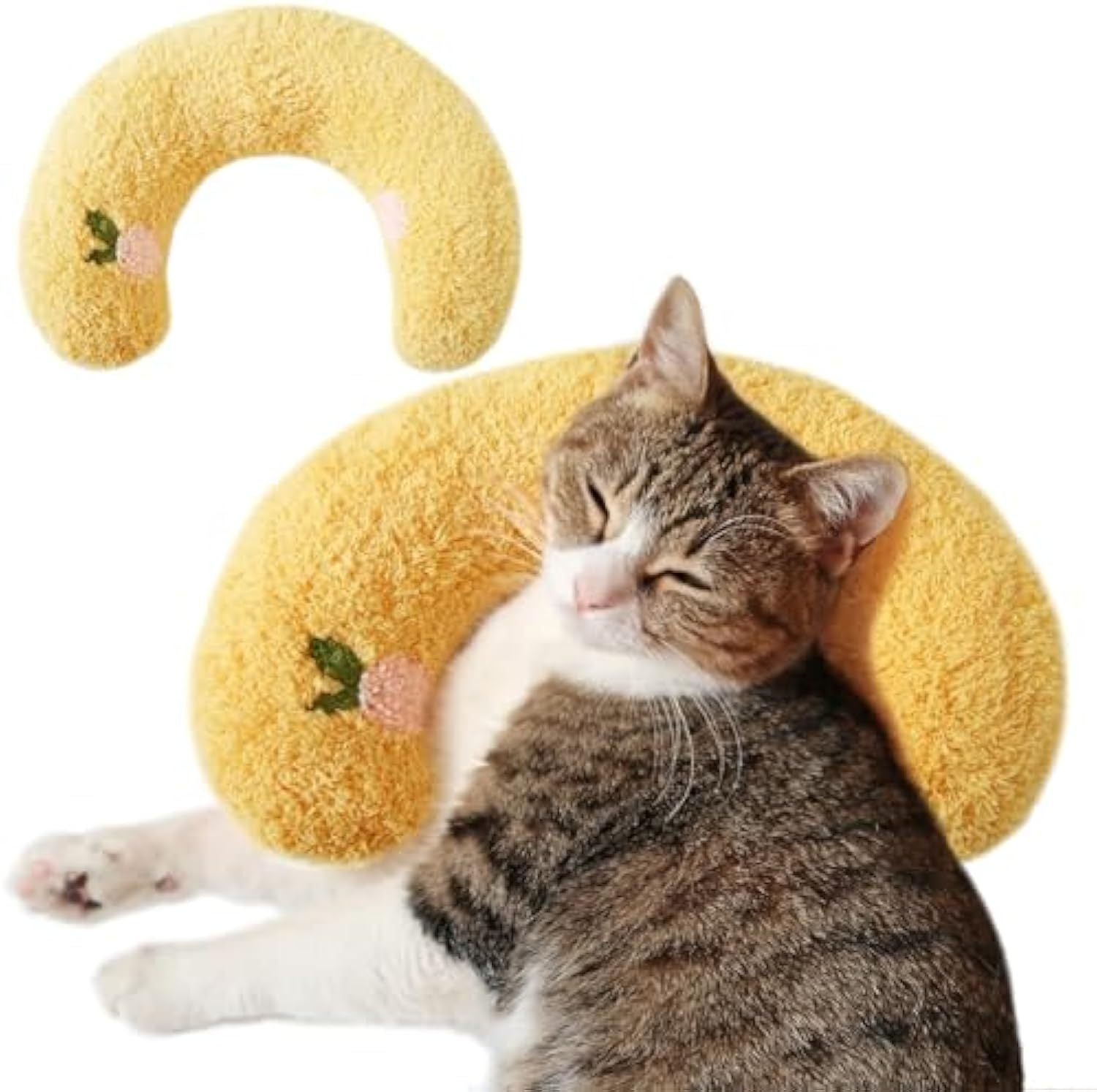 Soft Cat Pillow – Kneading & Calming Neck Pillow for Indoor Cats