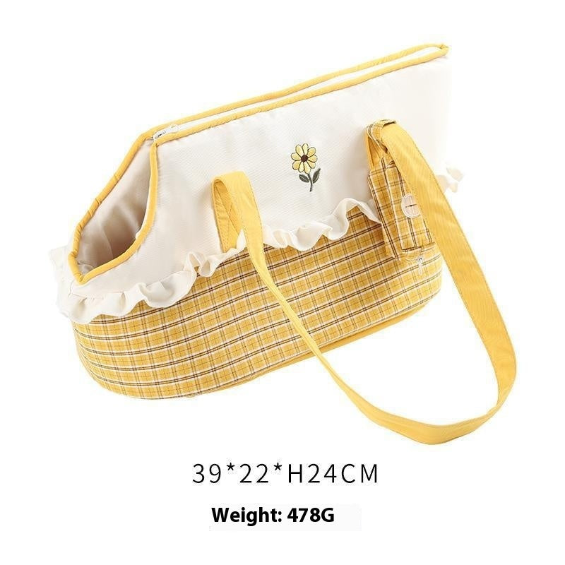 Warm Shoulder Bag for Cats and Small Dogs