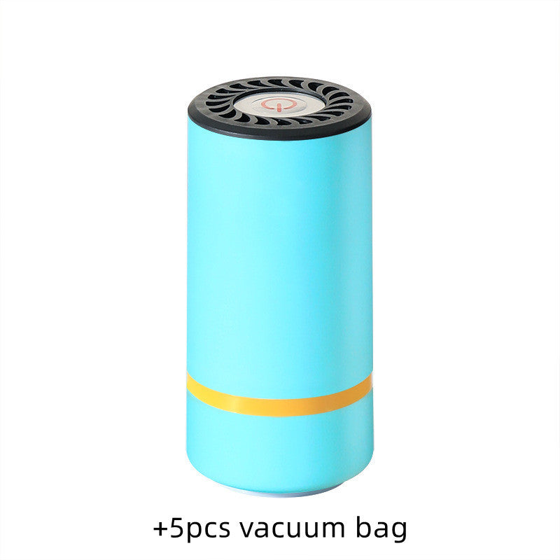 Portable USB Mini Vacuum Sealer - Handheld Fresh-Keeping AirPump