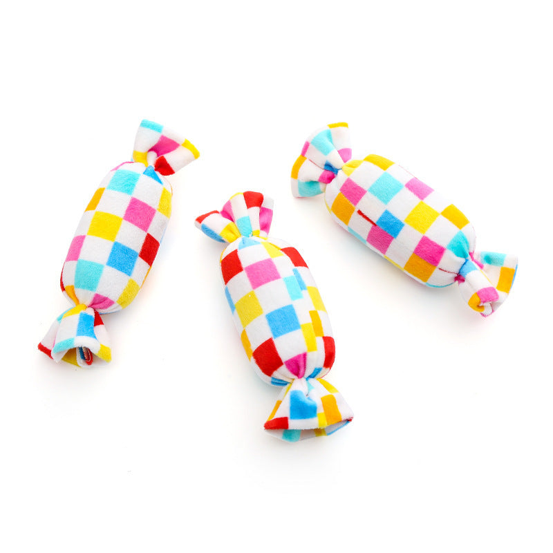 Sweet Candy Puzzle Dog Toy – BB Call Sound