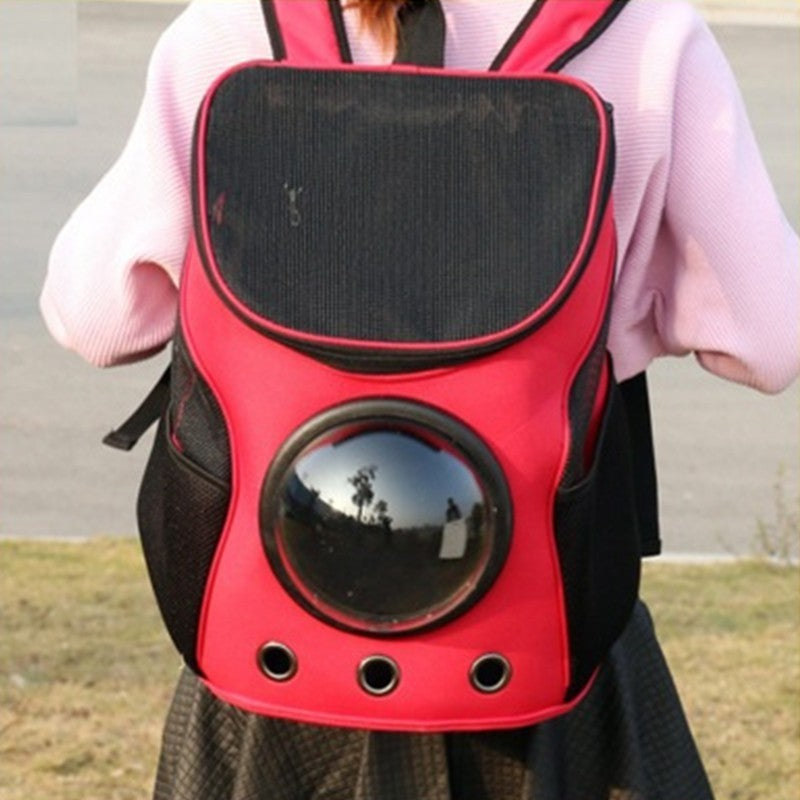 Astronaut Capsule Backpack for Cats and Dogs – Futuristic Pet Carrier