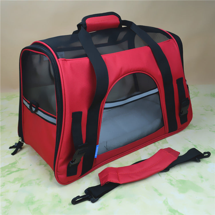 Breathable Portable Pet Carrier Handbag for Cats and Dogs