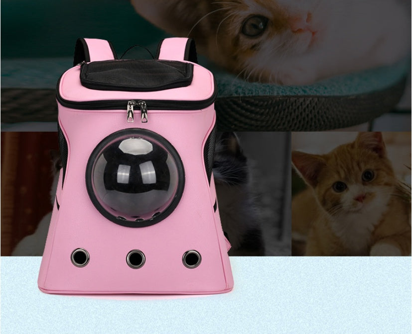 Large-Capacity Space Capsule Backpack – For Cats and Dogs