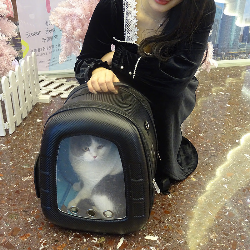 Space Capsule Backpack for Cats – Portable and Stylish Design