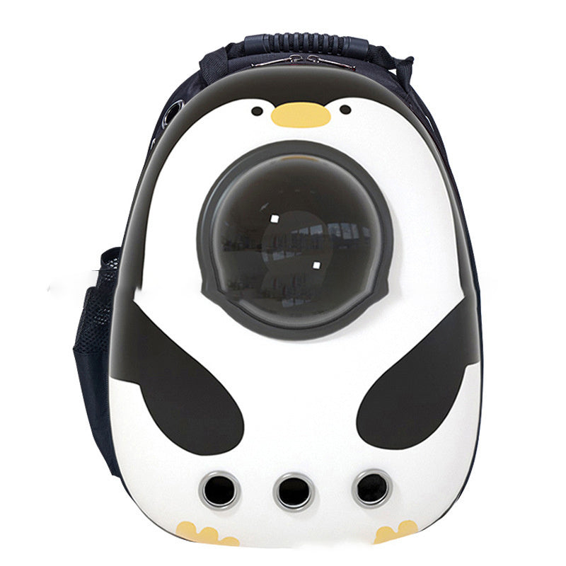 Portable Space Capsule Pet Backpack – Ideal for Cats and Dogs