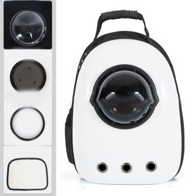 Portable Space Capsule Pet Backpack – Ideal for Cats and Dogs