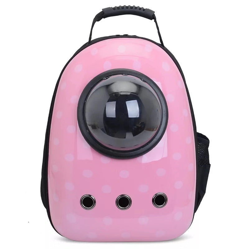 Portable Space Capsule Pet Backpack – Ideal for Cats and Dogs