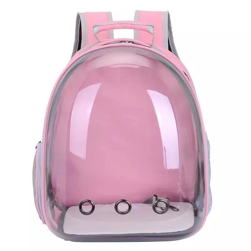 Portable Space Capsule Pet Backpack – Ideal for Cats and Dogs