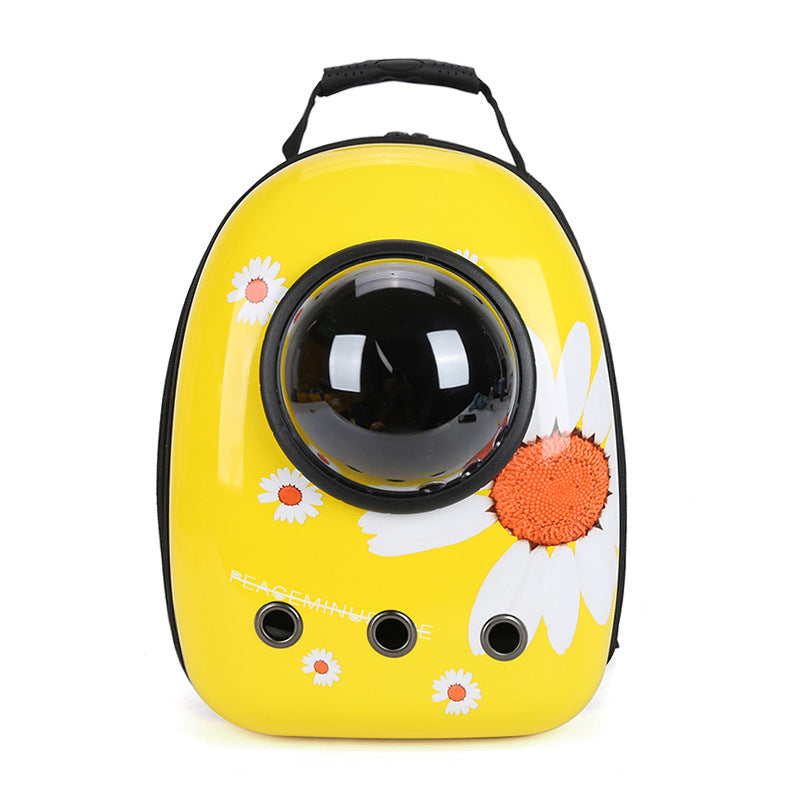 Portable Space Capsule Pet Backpack – Ideal for Cats and Dogs