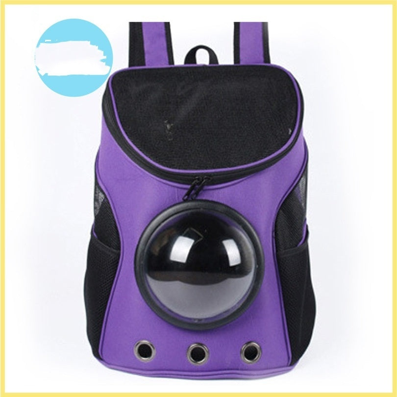 Large-Capacity Space Capsule Backpack – For Cats and Dogs