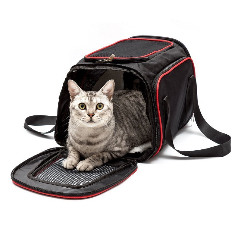 Pet Trolley Bag with Mesh Design – Ideal for Comfortable Travel