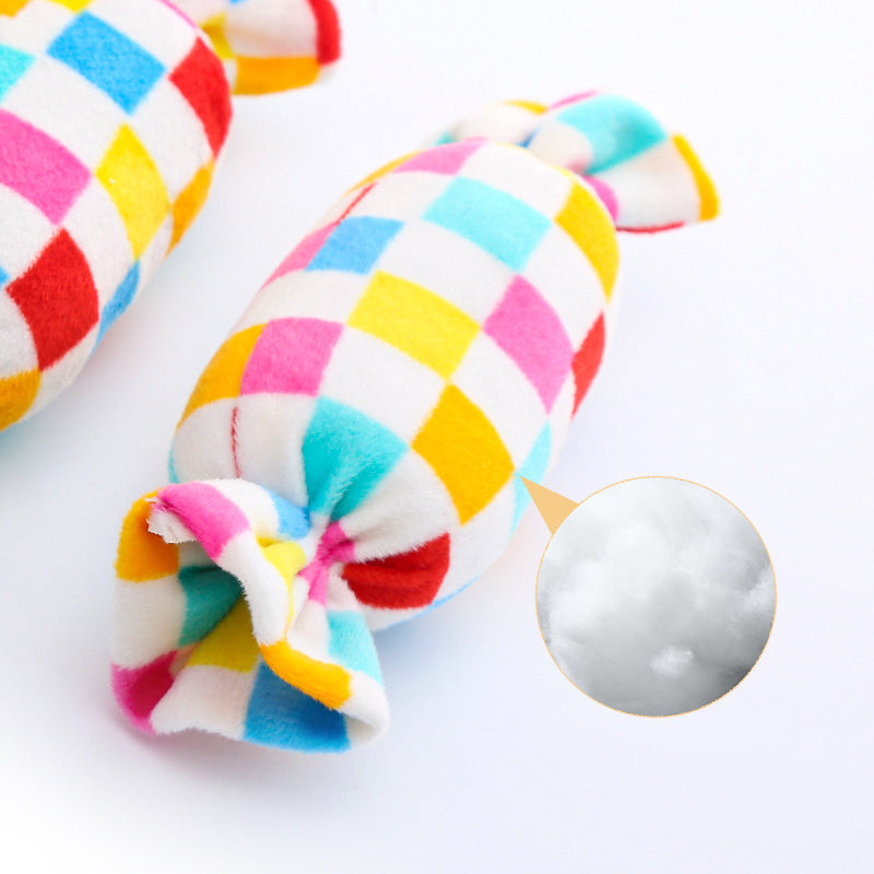 Sweet Candy Puzzle Dog Toy – BB Call Sound