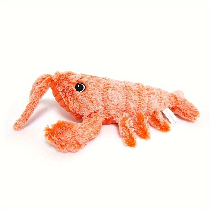 USB Charging Shrimp Toy – Simulation Lobster Catnip for Pets