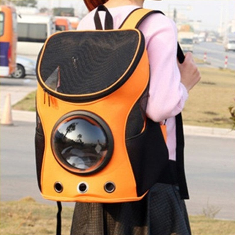 Astronaut Capsule Backpack for Cats and Dogs – Futuristic Pet Carrier