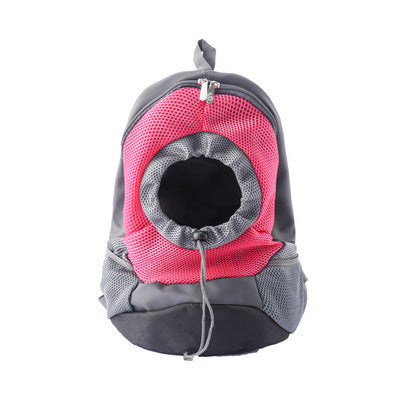 Multi-Color Backpack Pet Bag – Comfortable Mesh Carrier for Travel