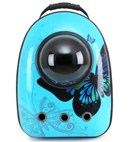 Portable Space Capsule Pet Backpack – Ideal for Cats and Dogs