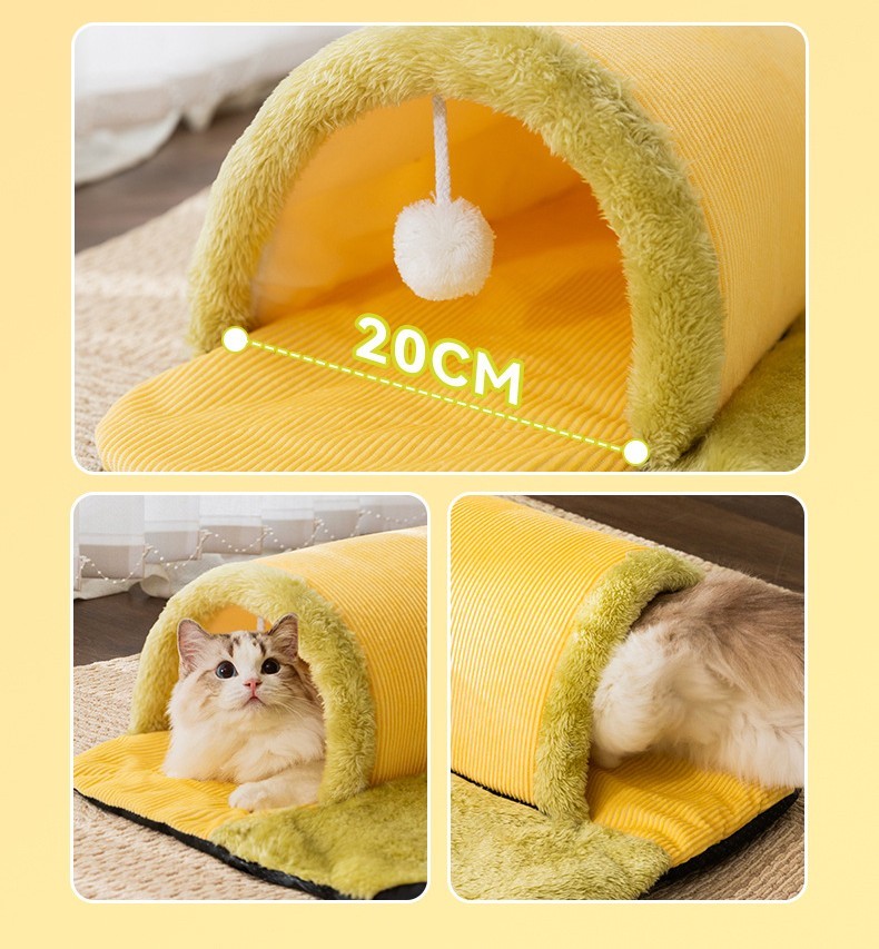 Warm Thickened Pet Nest Bed – Cozy and Comfortable