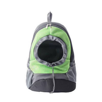 Multi-Color Backpack Pet Bag – Comfortable Mesh Carrier for Travel