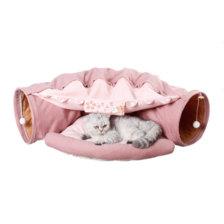 Washable Cat Litter Tunnel – Dismantling for Easy Cleaning