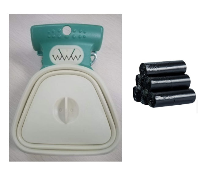 Foldable Dog Poop Bag Dispenser – Compact and Travel-Friendly Design