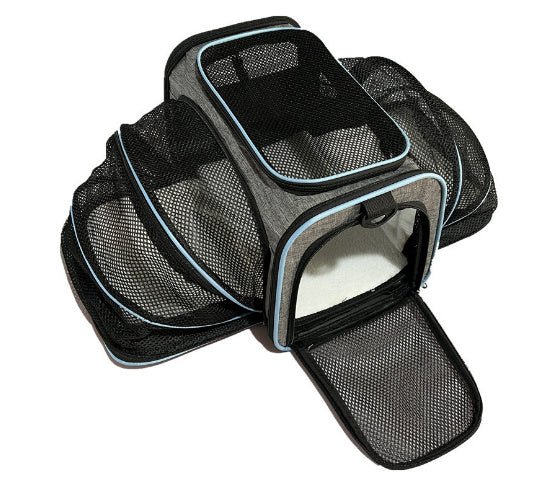 Pet Trolley Bag with Mesh Design – Ideal for Comfortable Travel