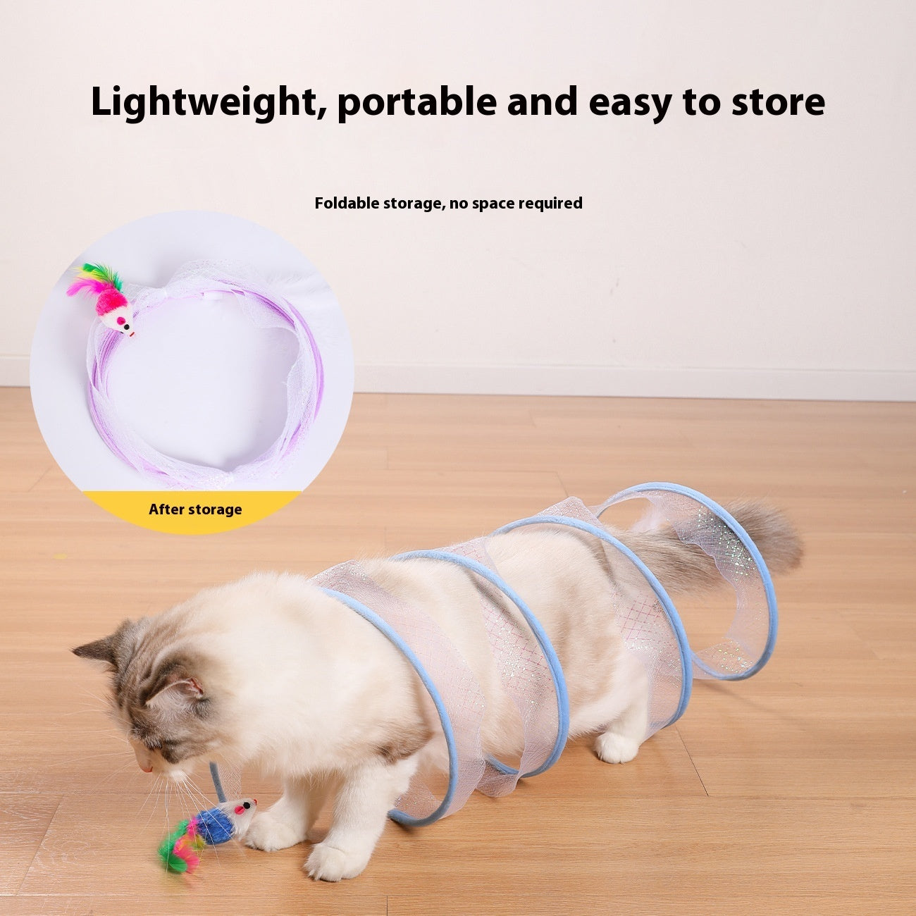 Self-Hi Relieving Cat Tunnel – Interactive for Kittens