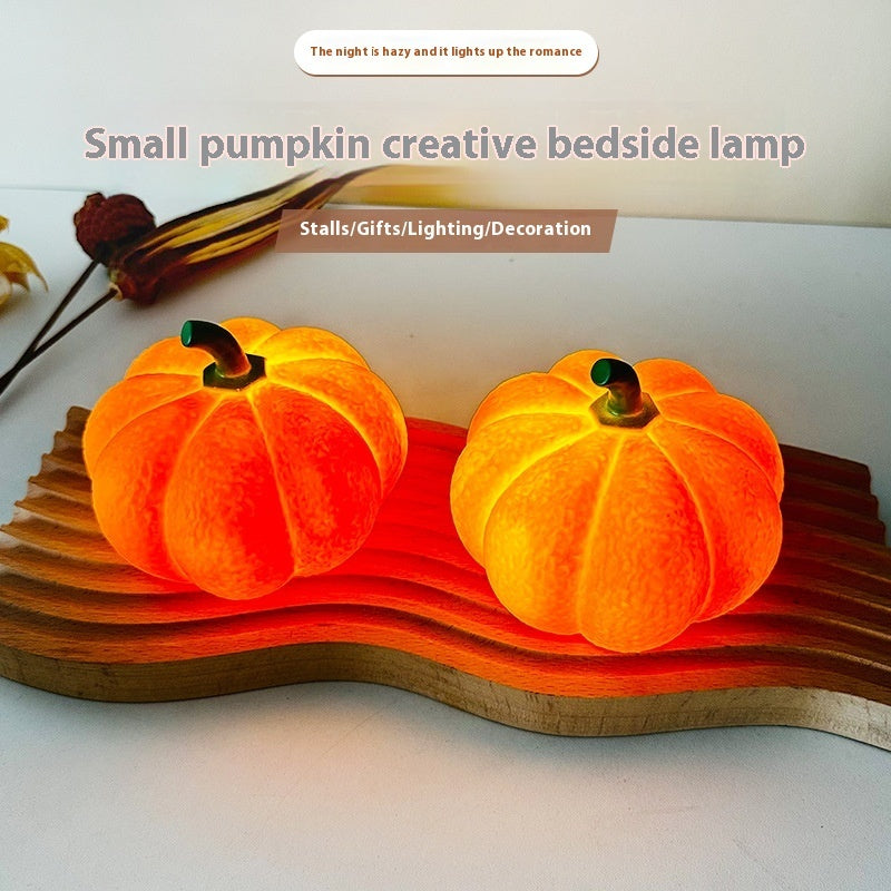 Halloween Small Night Lamp – Rechargeable Bedside Lamp for Bedroom and Dorm Decoration