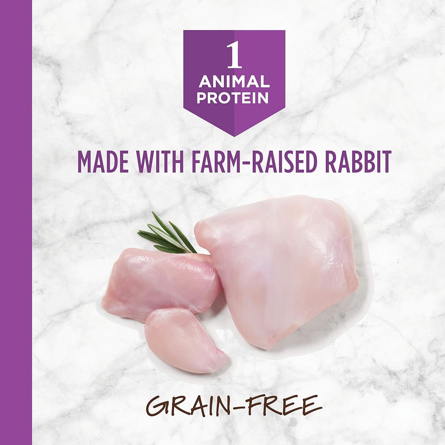 Limited Ingredient Diet Grain Free Recipe with Real Rabbit Natural Dry Cat Food, 10 Lb. Bag