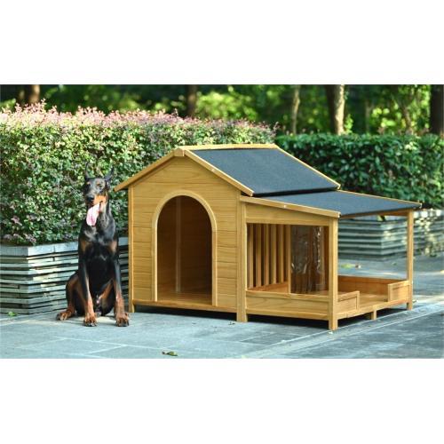 Solid Wood Cat Play Enclosure with Large Living Space