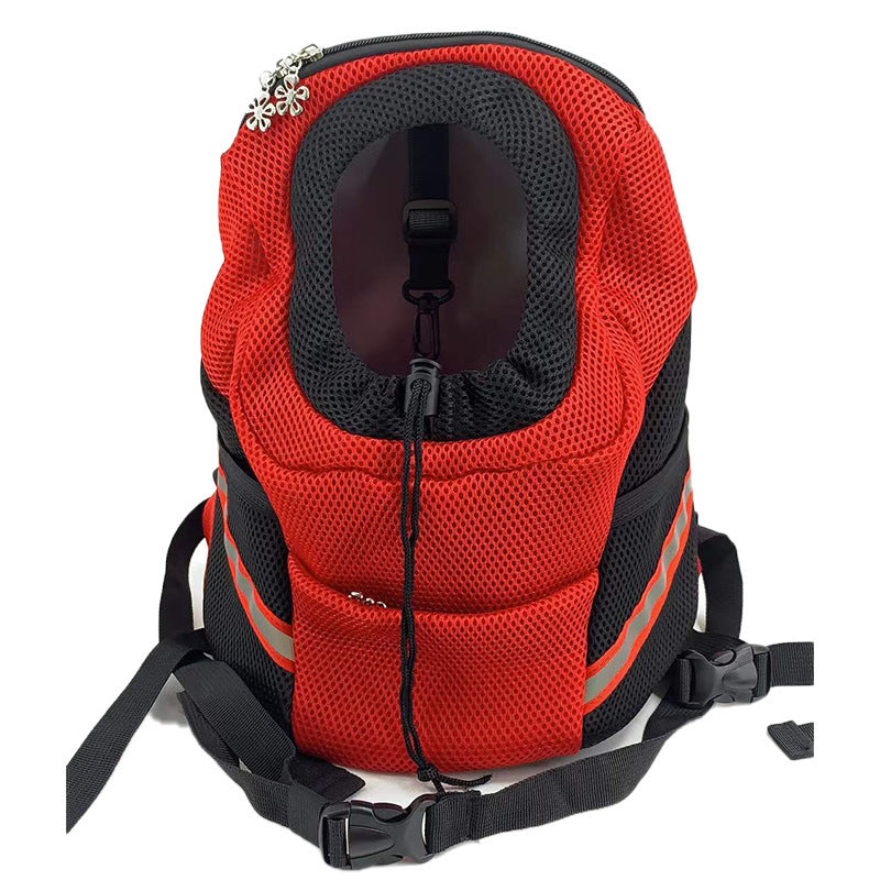 Breathable Dog Chest Carrier Backpack – Ideal for Pet Supplies