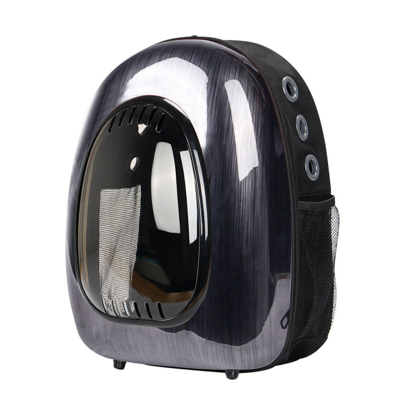 Transparent Cat Space Capsule Bag – Temperature-Controlled