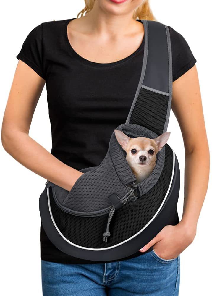 Outdoor Crossbody Pet Carrier – Women’s Bag for Dogs and Cats