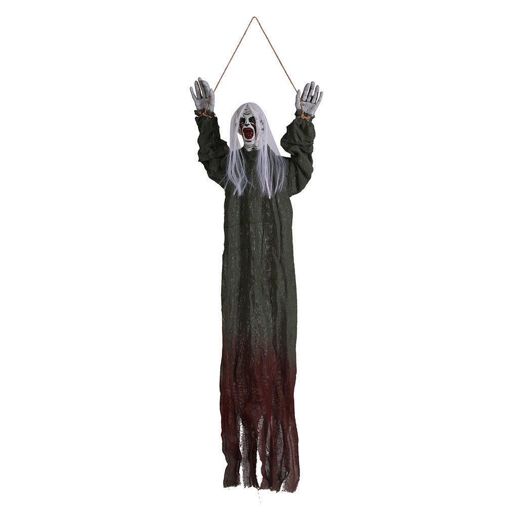 Hanging Ghost Halloween Decoration – Haunted House Secret Room Props