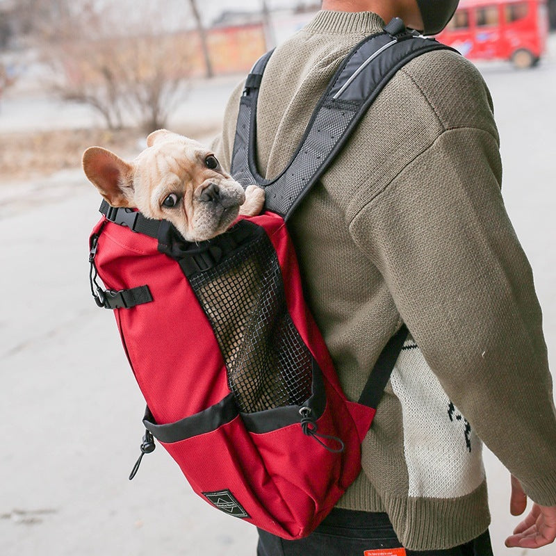 Double Shoulder Pet Travel Backpack for Dogs – Portable Dog Carrier