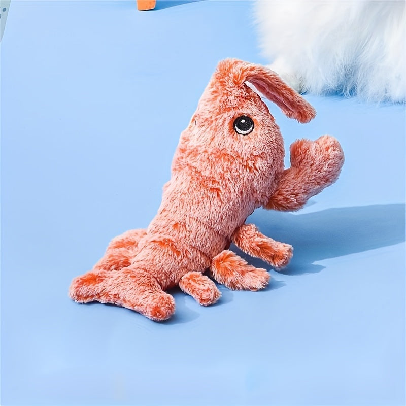 USB Charging Shrimp Toy – Simulation Lobster Catnip for Pets