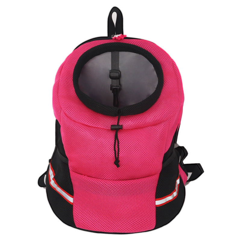 Breathable Dog Chest Carrier Backpack – Ideal for Pet Supplies