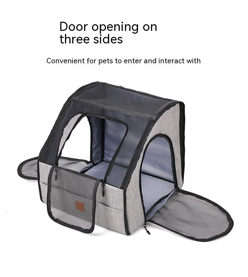 Portable Pet Cage Nest for Dogs – Compact Outdoor Travel Design