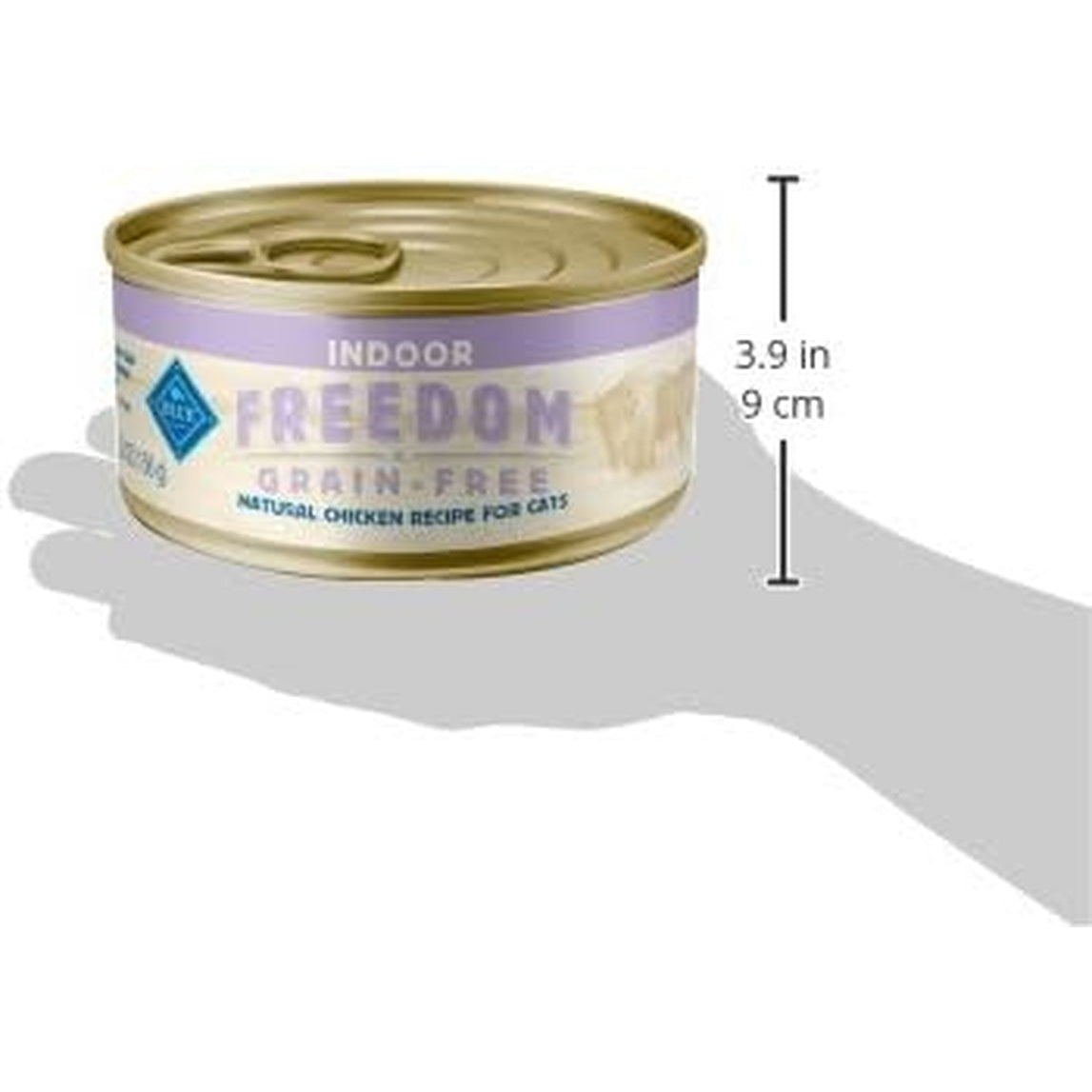 Freedom Grain-Free Adult Wet Cat Food, Complete & Balanced Nutrition for Indoor Cats, Made with Natural Ingredients, Chicken Recipe, 5.5-Oz. Cans (24 Count)