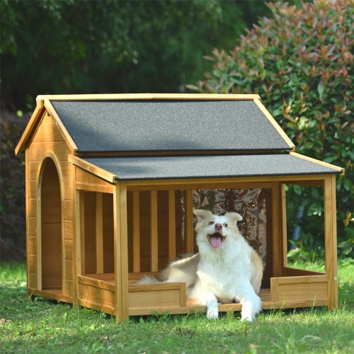 Solid Wood Cat Play Enclosure with Large Living Space