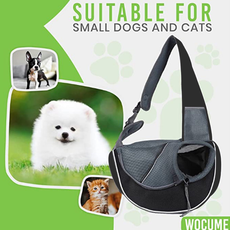 Outdoor Crossbody Pet Carrier – Women’s Bag for Dogs and Cats