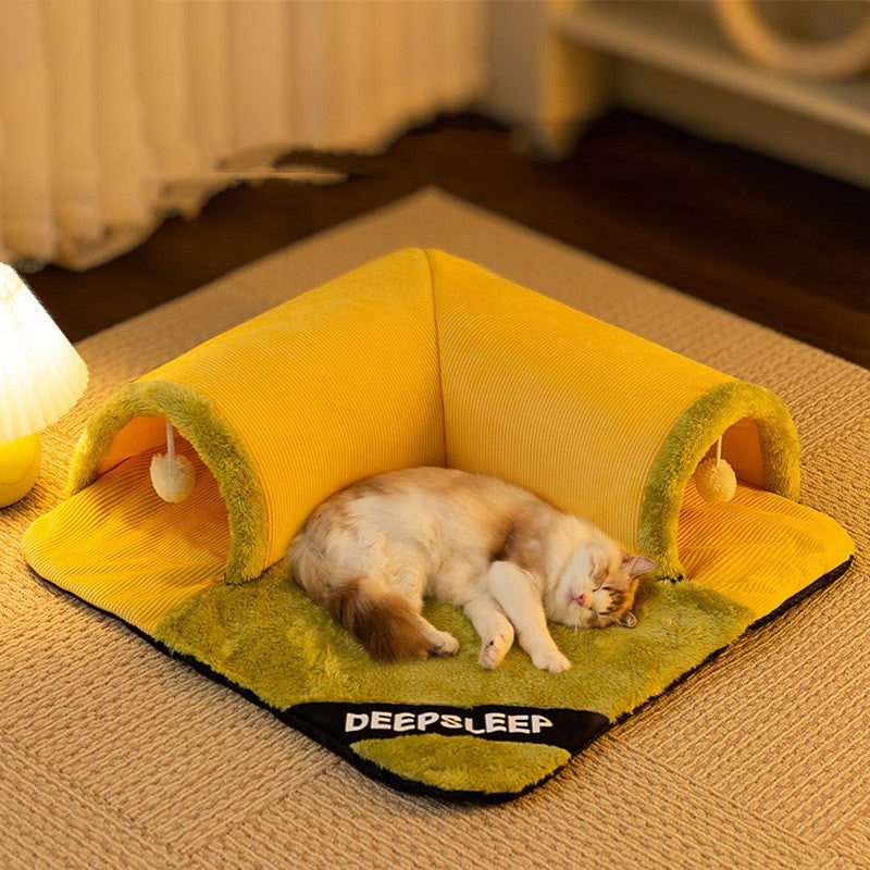 Warm Thickened Pet Nest Bed – Cozy and Comfortable