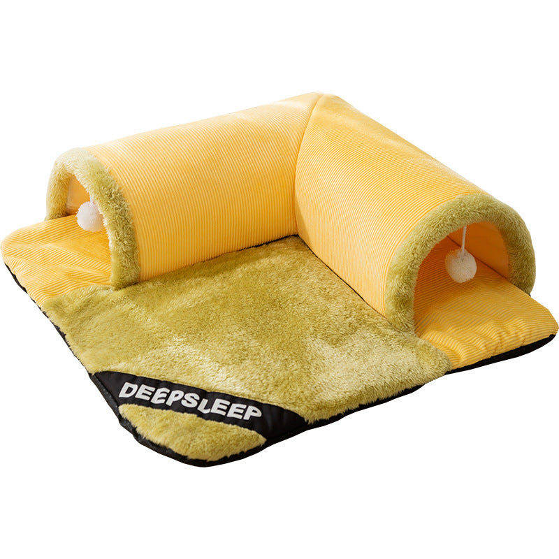 Warm Thickened Pet Nest Bed – Cozy and Comfortable