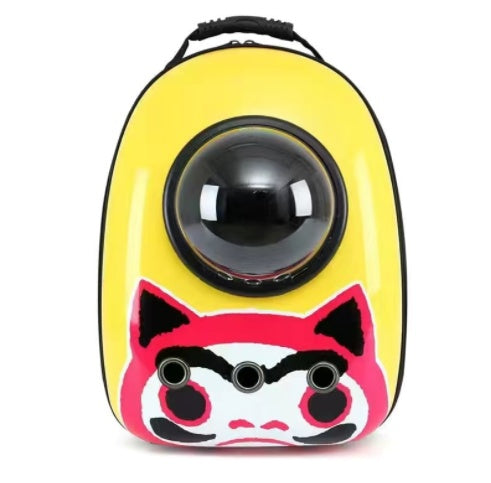 Portable Space Capsule Pet Backpack – Ideal for Cats and Dogs