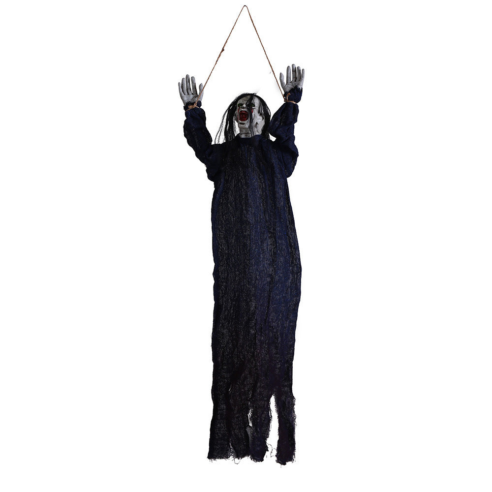 Hanging Ghost Halloween Decoration – Haunted House Secret Room Props