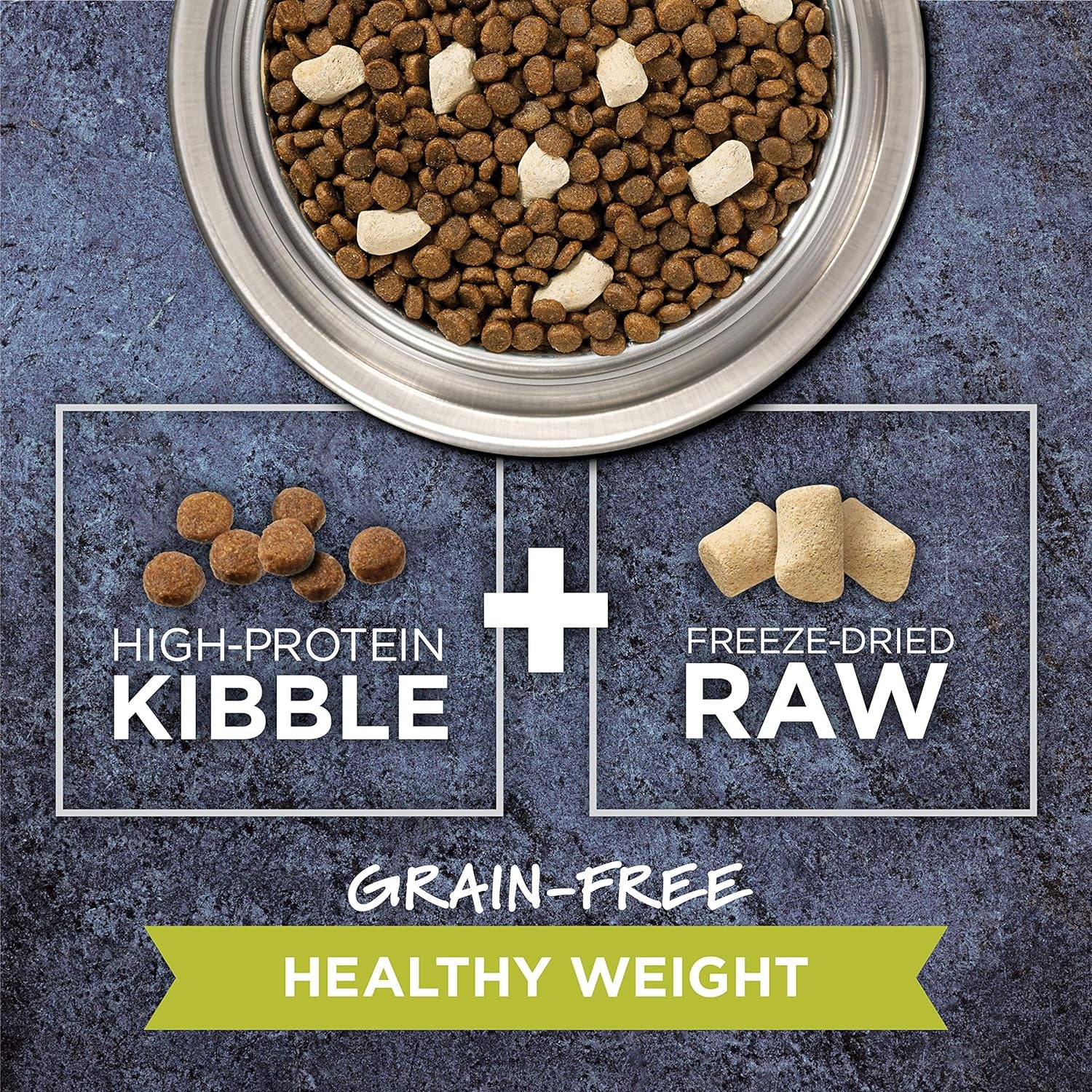 Raw Boost Healthy Weight Grain Free Recipe with Real Chicken Natural Dry Cat Food, 10 Lb. Bag