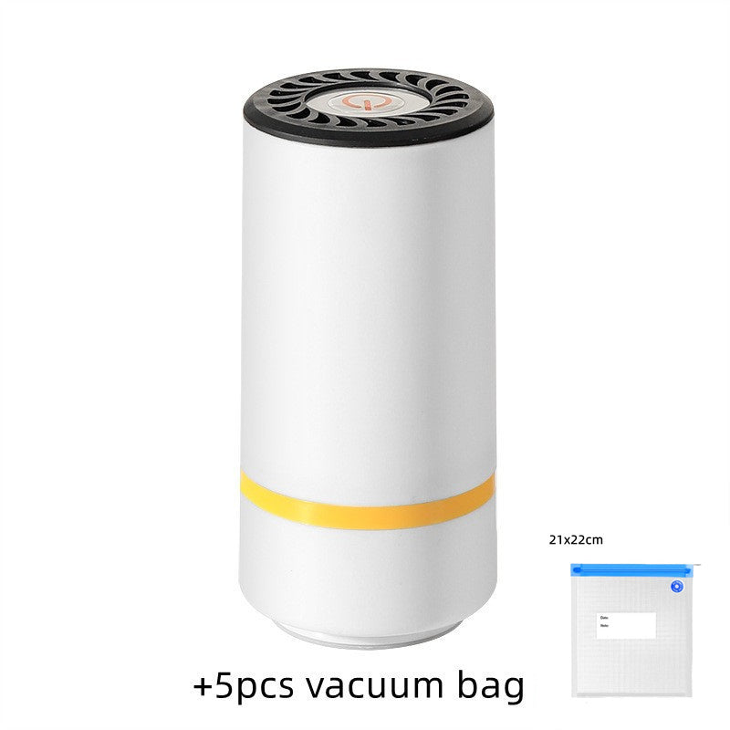 Portable USB Mini Vacuum Sealer - Handheld Fresh-Keeping AirPump