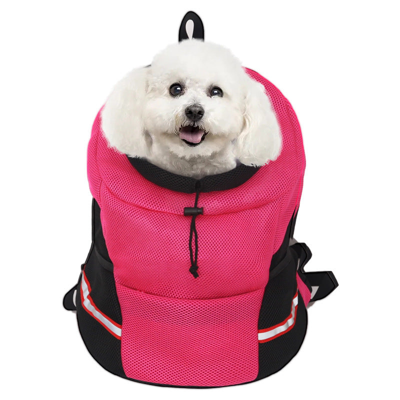 Breathable Dog Chest Carrier Backpack – Ideal for Pet Supplies