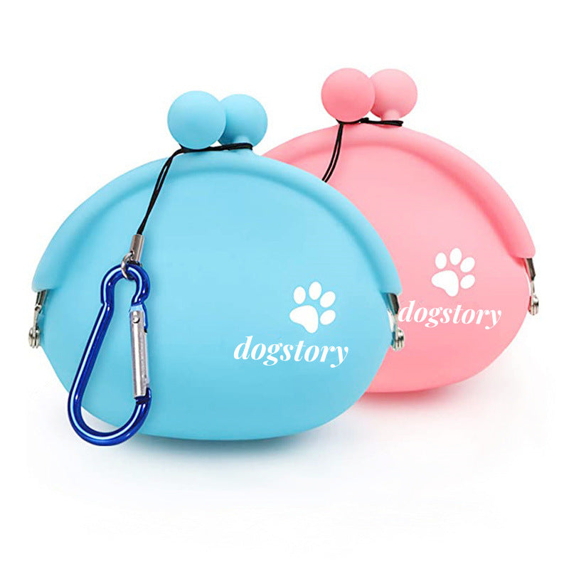 Silicone Pet Snack Bag – Portable and Durable Training Aid