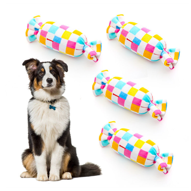 Sweet Candy Puzzle Dog Toy – BB Call Sound